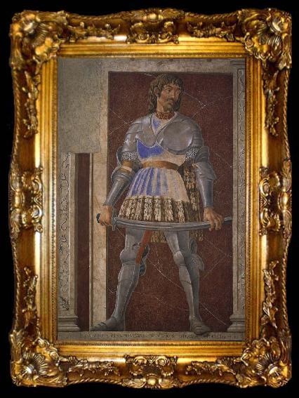 framed  Andrea del Castagno Spano, ta009-2